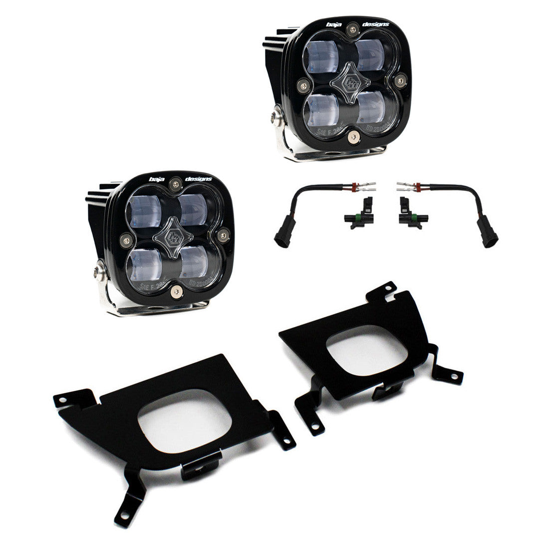 Chevy Squadron SAE Fog Pocket Light Kit - Chevy 2019-22 Silverado