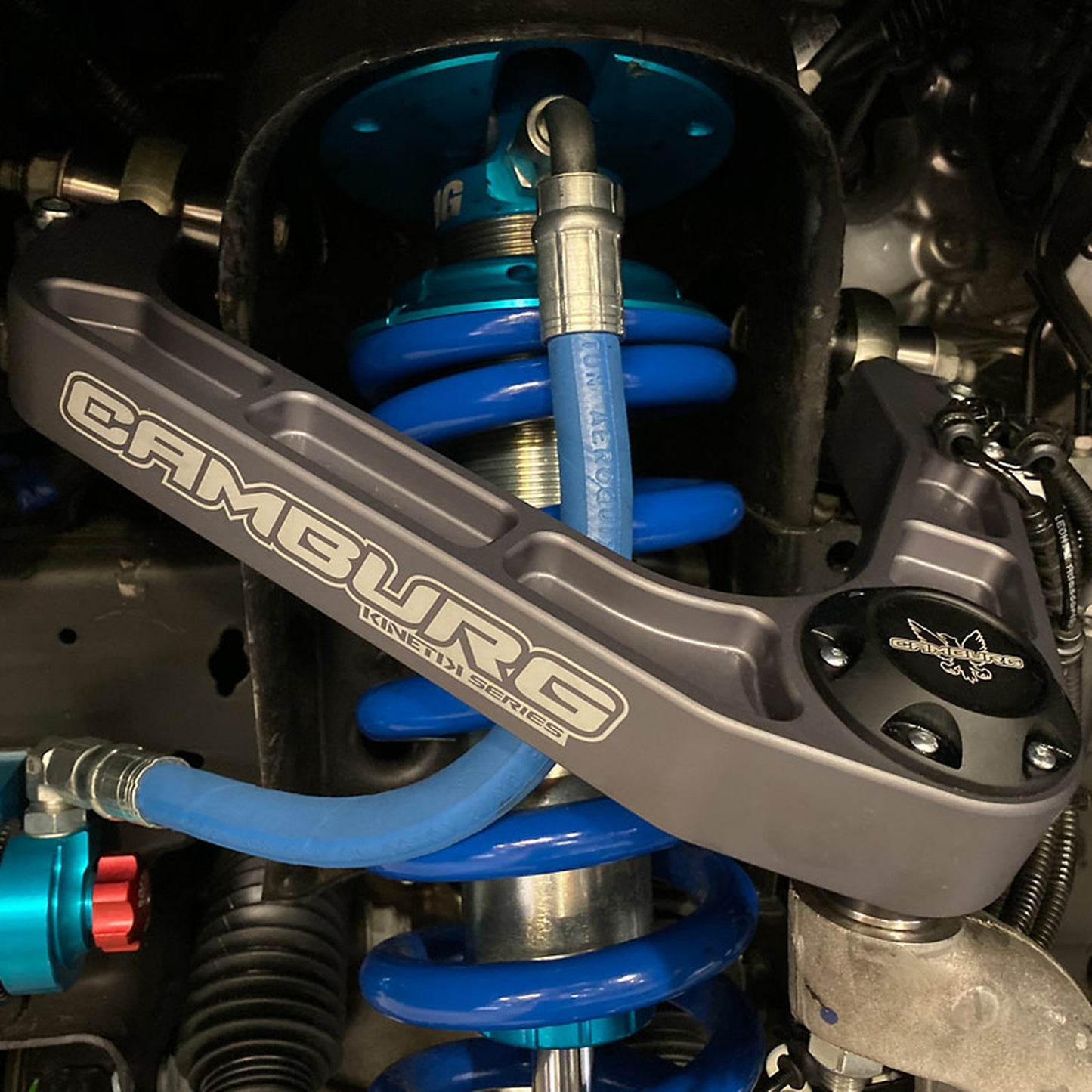 CAMBURG ENGINEERING 2019-2024 CHEVROLET SILVERADO 1500 | GMC SIERRA 1500 BLUE KINETIK SERIES SUSPENSION CONTROL ARM KIT