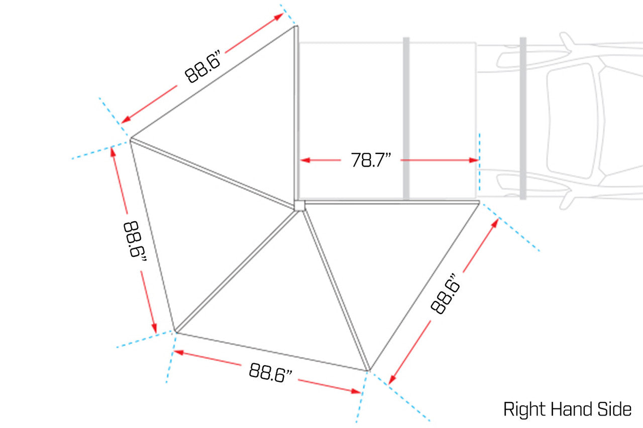 DELTAWING 270° AWNING