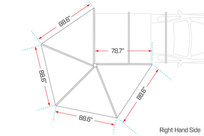 DELTAWING 270° AWNING