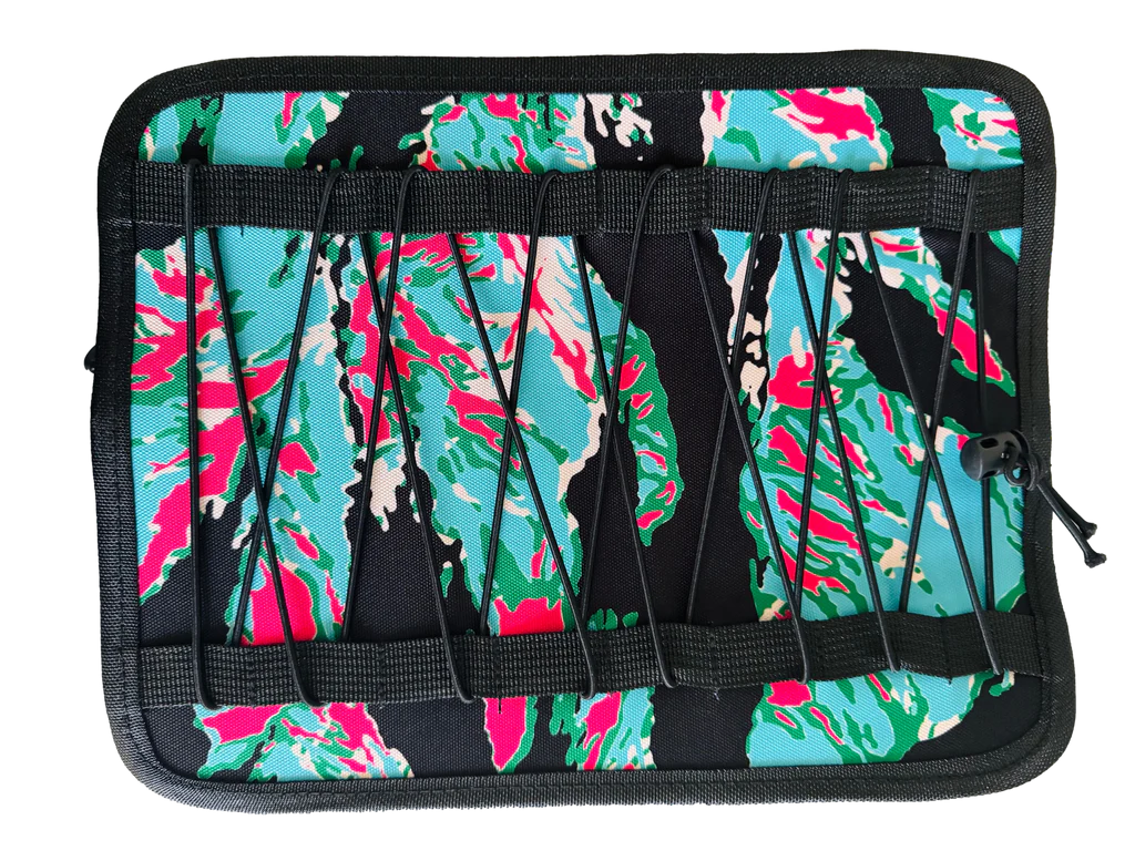 MIAMI TIGER CAMO MOLLE POUCH SET- (1 LARGE, 2 MEDIUM)